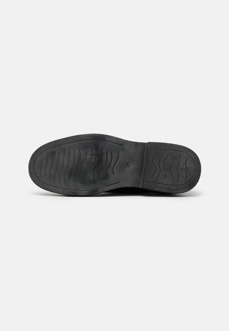 Friboo Friboo LEATHER - Lace-ups - black Super Sparpreis