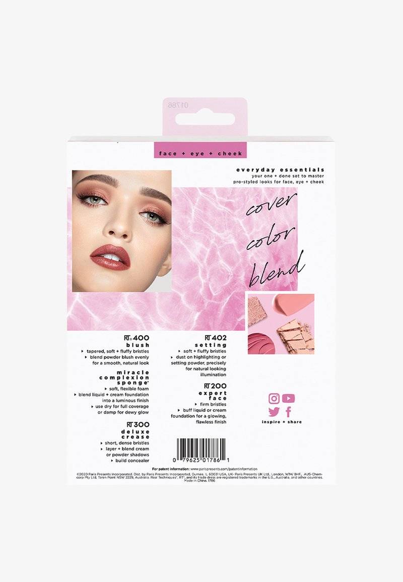 Real Techniques Real Techniques EVERYDAY ESSENTIALS SET - Makeup brush set Riesige Rabatte