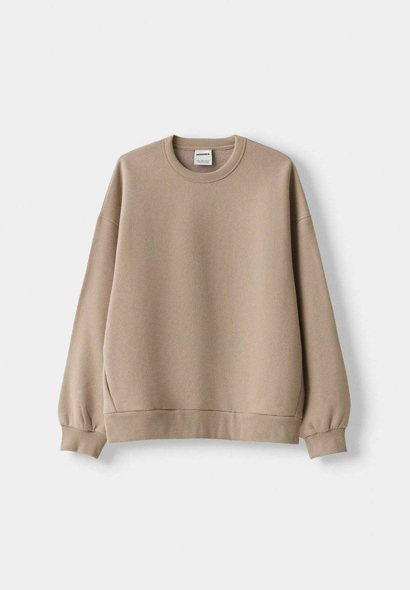 Bershka Bershka Sweatshirt - sand Günstiger Verkauf