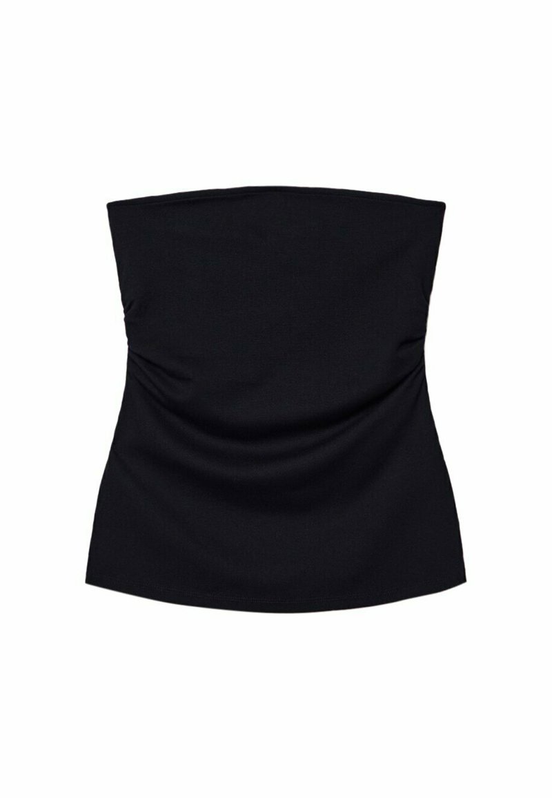 Stradivarius Stradivarius BANDEAU WITH SIDE VENTS - Top - black Fabrikpreis