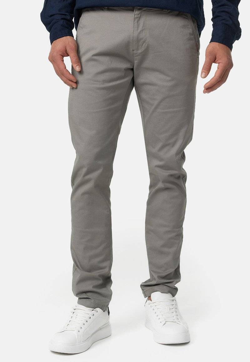 INDICODE JEANS INDICODE JEANS CHERRY - Chinos - light grey Online Shopping
