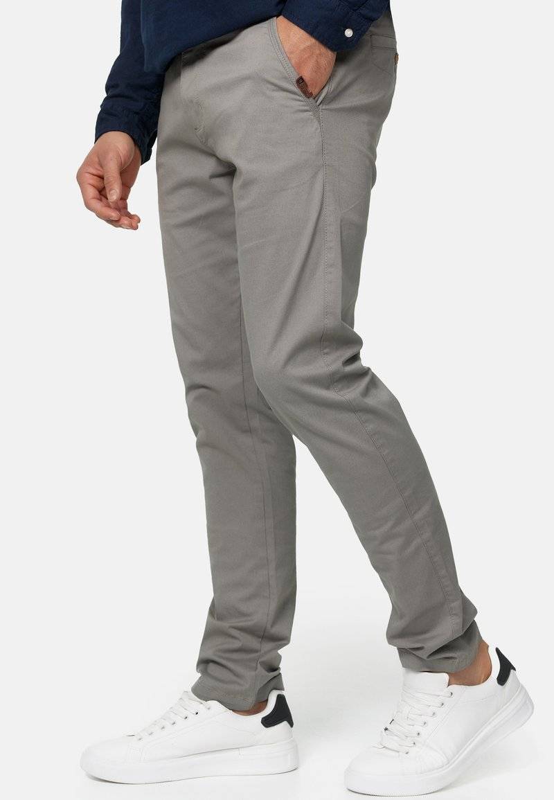 INDICODE JEANS INDICODE JEANS CHERRY - Chinos - light grey Online Shopping