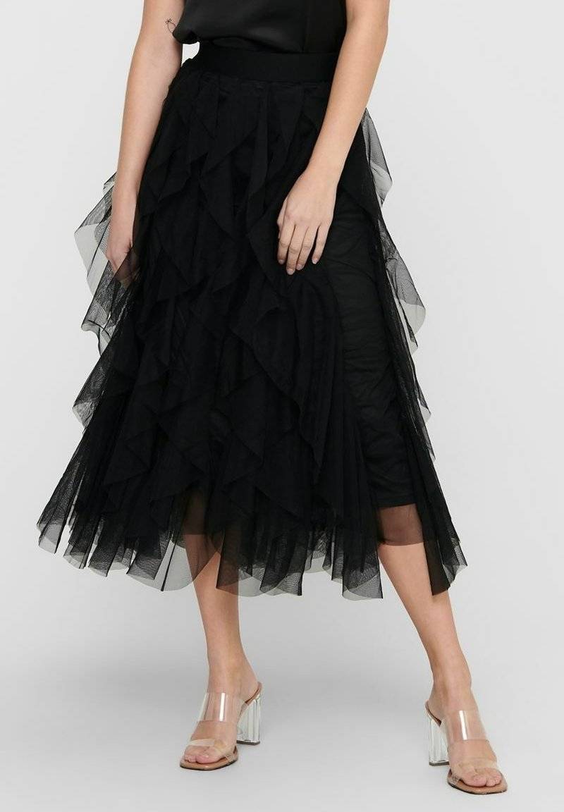 ONLY ONLY ONLSKY SKIRT - A-line skirt - black Cyber Monday