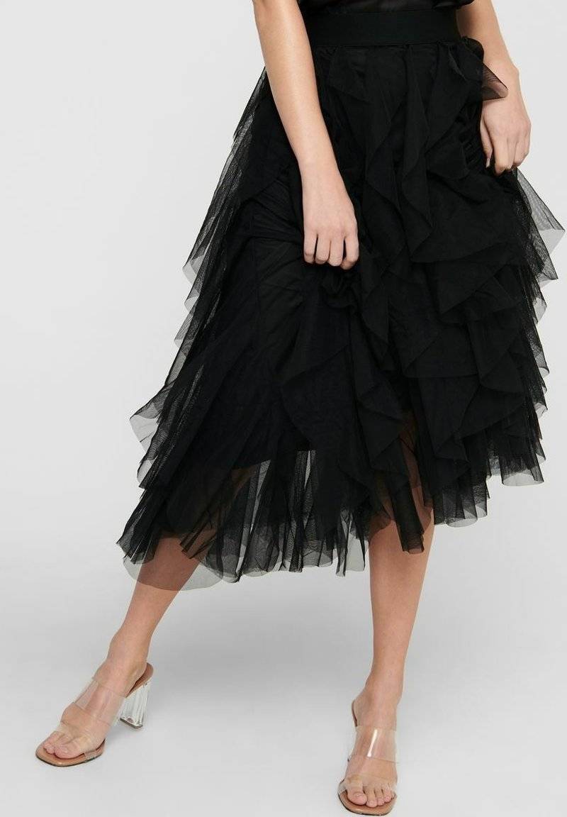 ONLY ONLY ONLSKY SKIRT - A-line skirt - black Cyber Monday