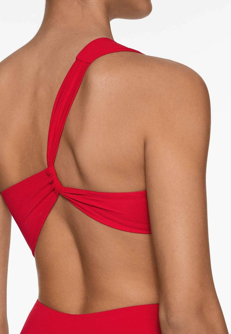 OYSHO OYSHO ASYMMETRIC - Swimsuit - red Osterangebot