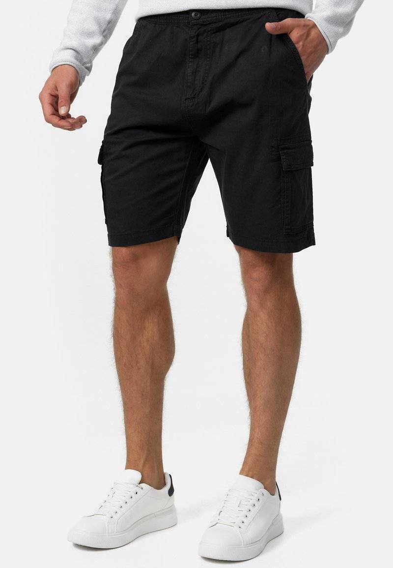 INDICODE JEANS INDICODE JEANS KINNAIRD - Shorts - black Muttertagsangebot