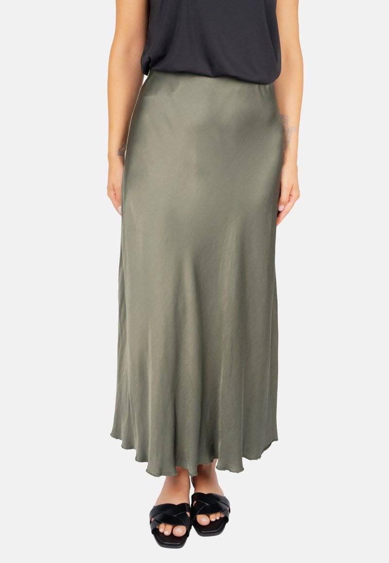 Seasons of April Seasons of April LILLY - Maxi skirt - khaki Jubiläumsangebot