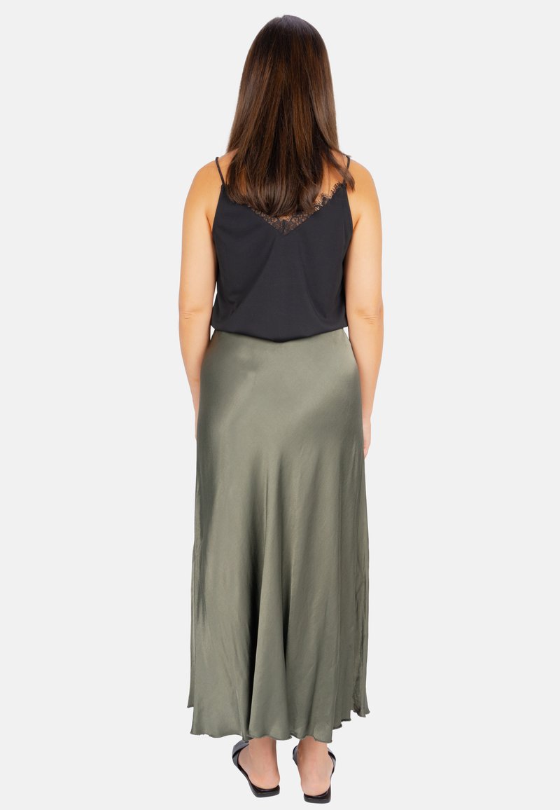 Seasons of April Seasons of April LILLY - Maxi skirt - khaki Jubiläumsangebot