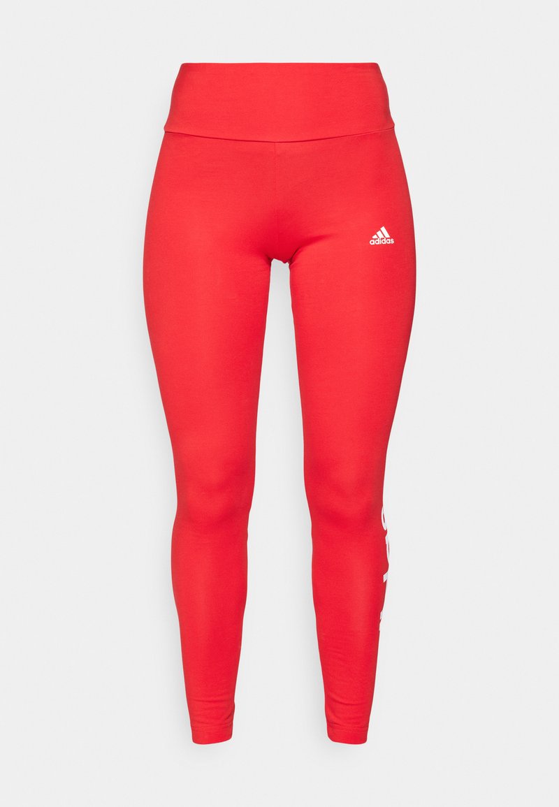 adidas Sportswear adidas Sportswear ESSENTIALS HIGH-WAISTED - Leggings - better scarlet Blitzverkäufe