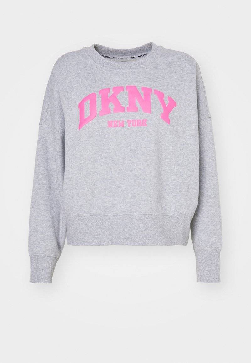 DKNY DKNY VARSITY PUFF LOGO SLEEVE - Sweatshirt Begrenztes Angebot