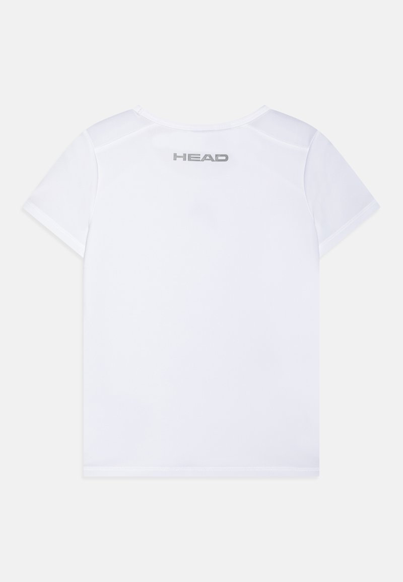 Head Head CLUB 22 TECH GIRLS - Sports T-shirt - white Saisonschlussverkauf