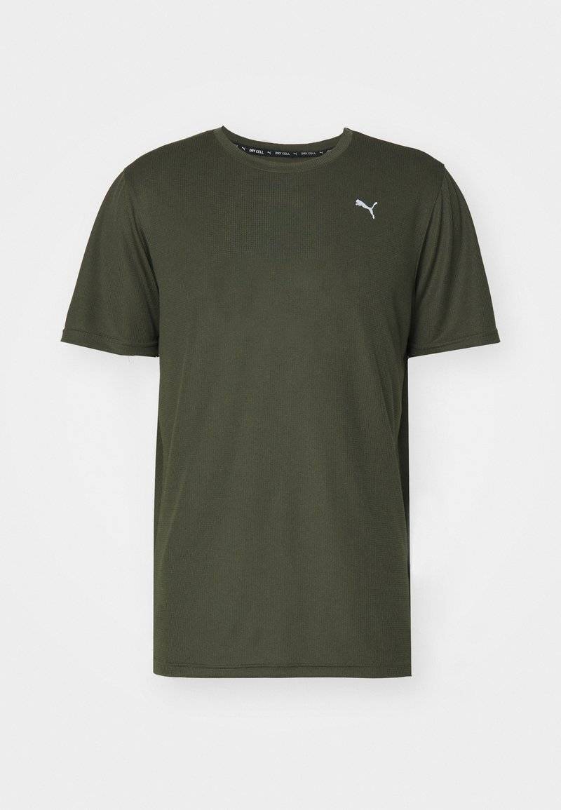Puma Puma PERFORMANCE TEE - Sports T-shirt - dark olive Jubiläumsangebot