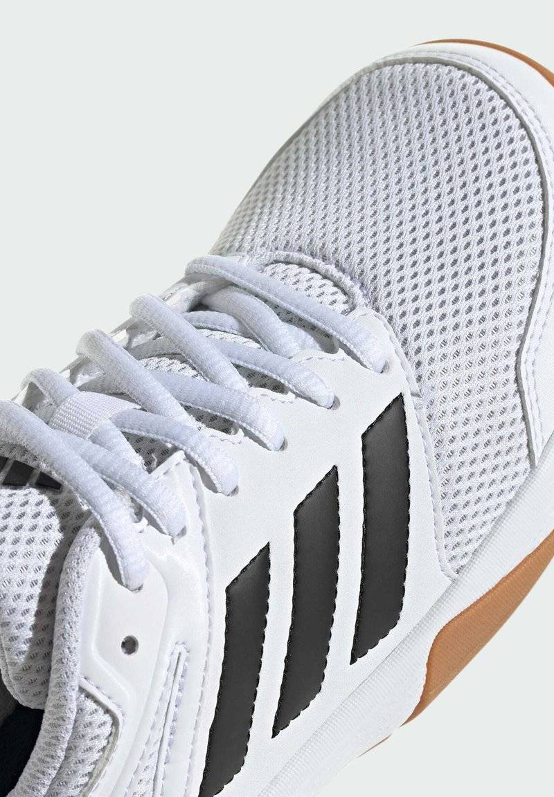 adidas Performance adidas Performance SPEEDCOURT INDOOR KIDS - Stability running shoes - cloud white core black gum Neueste Stile