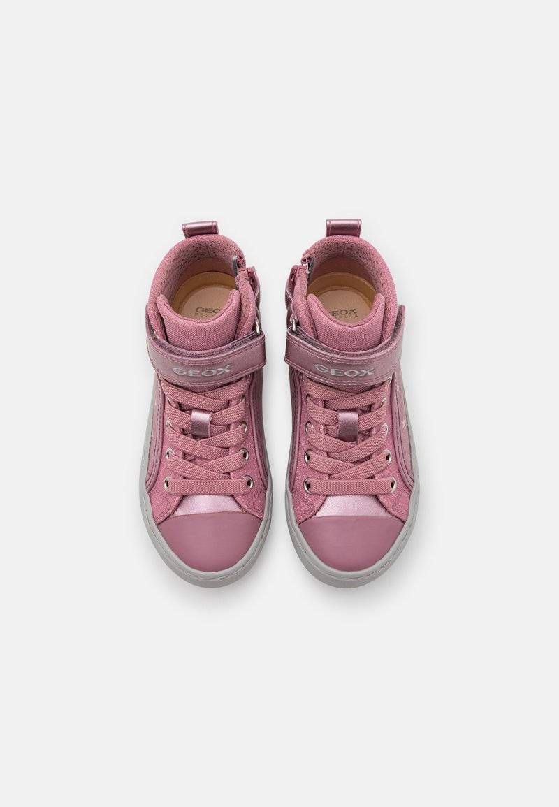 Geox Geox KALISPERA GIRL - High-top trainers - dark pink Letzter Tag