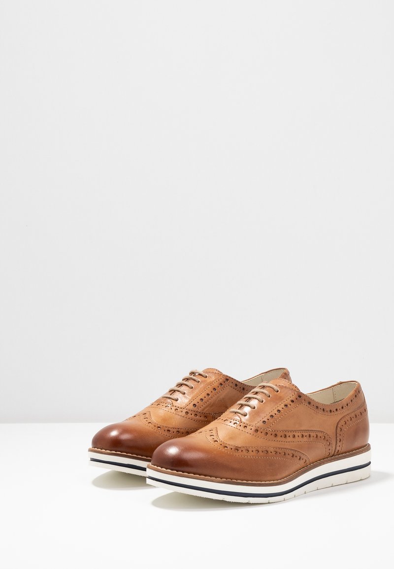 Anna Field Anna Field LEATHER - Casual lace-ups - cognac Nur für heute