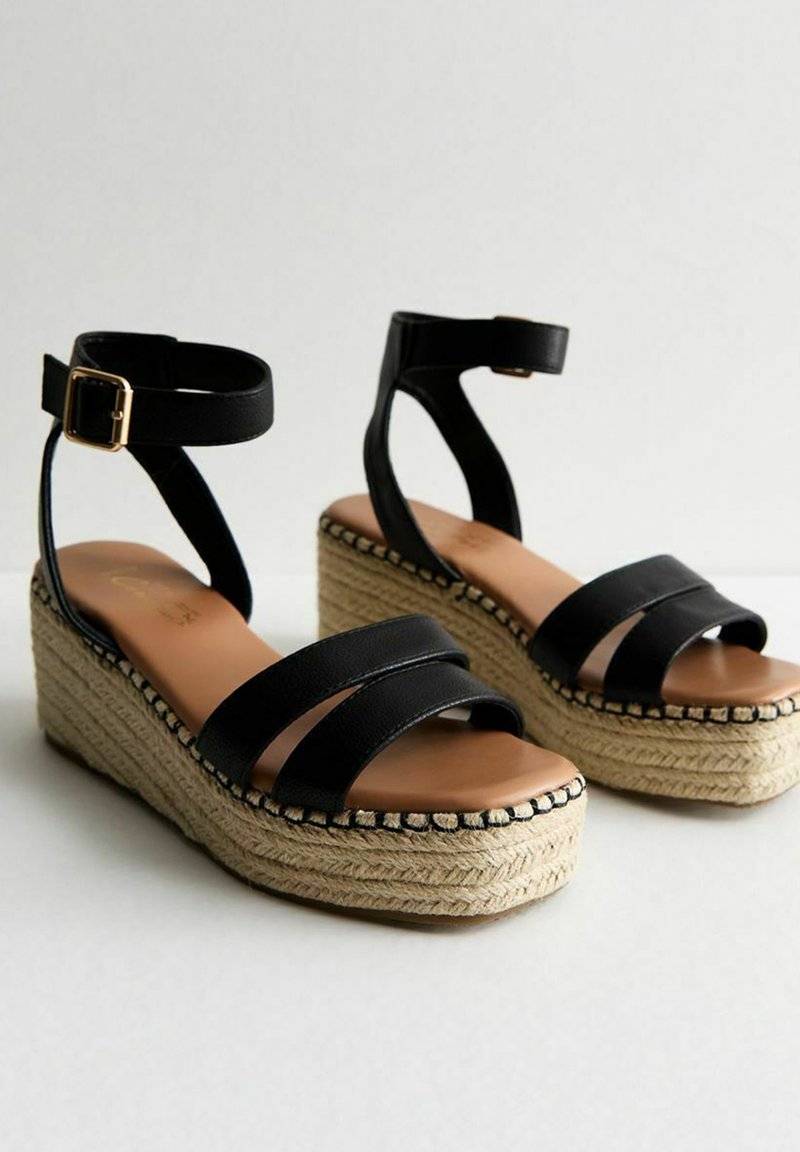 New Look New Look Espadrilles - black Bis zu 55% Rabatt