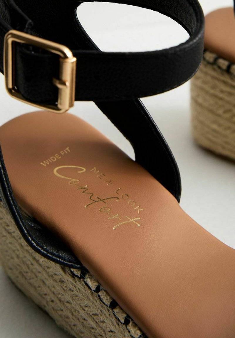 New Look New Look Espadrilles - black Bis zu 55% Rabatt