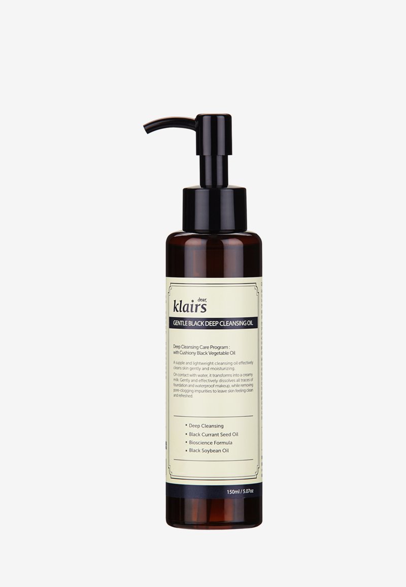 klairs klairs GENTLE BLACK DEEP CLEANSING OIL 150ML - Cleanser Riesige Rabatte