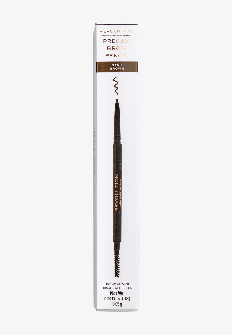 Makeup Revolution Makeup Revolution REVOLUTION PRECISE BROW PENCIL - Eyebrow pencil - dark brown Fabrikverkauf