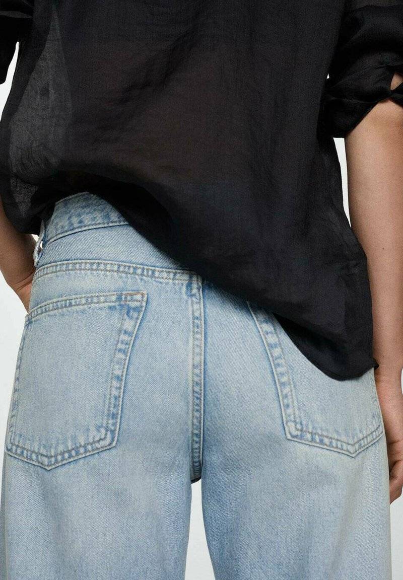 Mango Mango Straight leg jeans - hellblau Rabatt