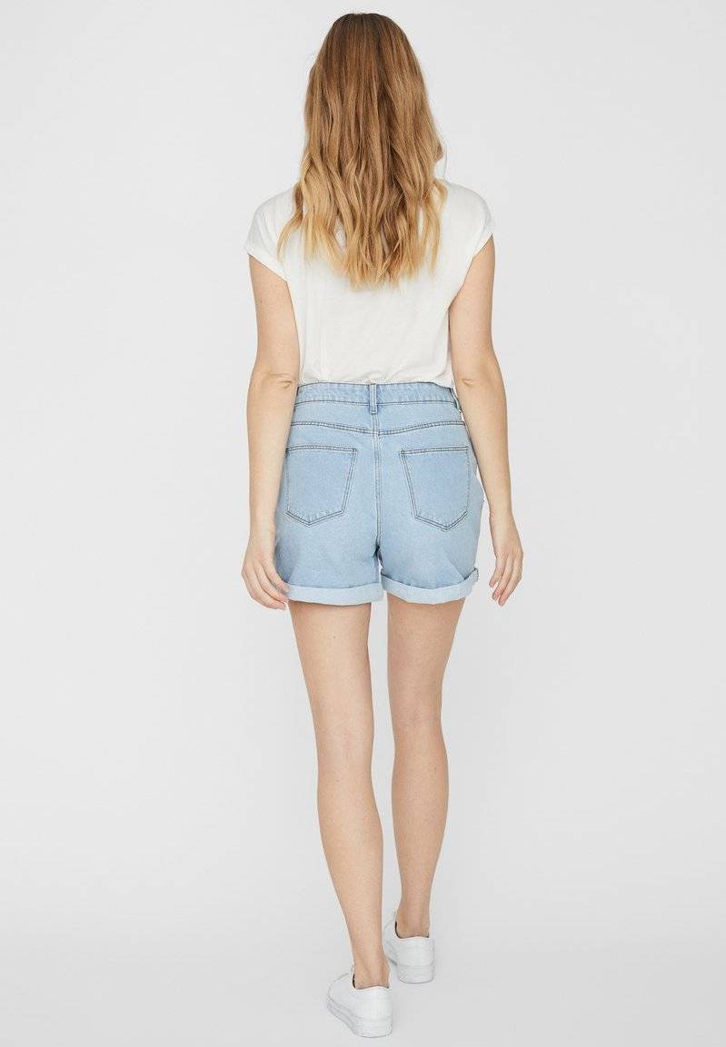 Noisy May Noisy May Denim shorts - light blue denim Exklusivangebot