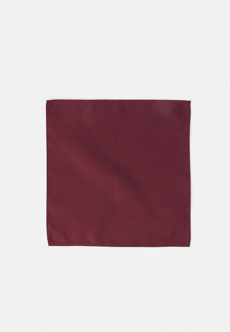 Pier One Pier One SUSPENDER/HOSENTRÄGER SET - Pocket square - bordeaux Online Outlet