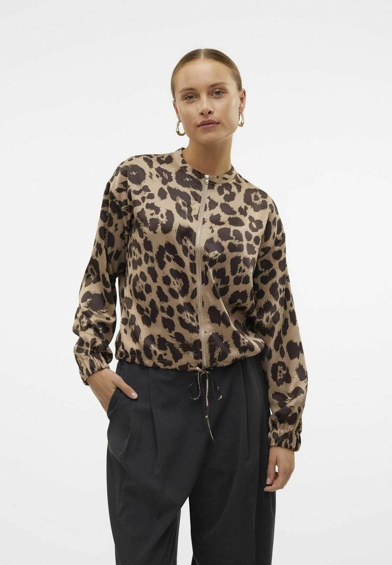 Vero Moda Vero Moda VMMERLE MANTEL - Summer jacket - silver mink Zeitlich begrenztes Angebot