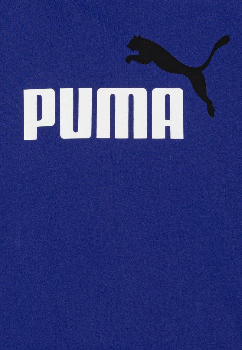 Puma Puma LOGO TEE UNISEX - Print T-shirt - lapis lazuli Räumungsverkauf