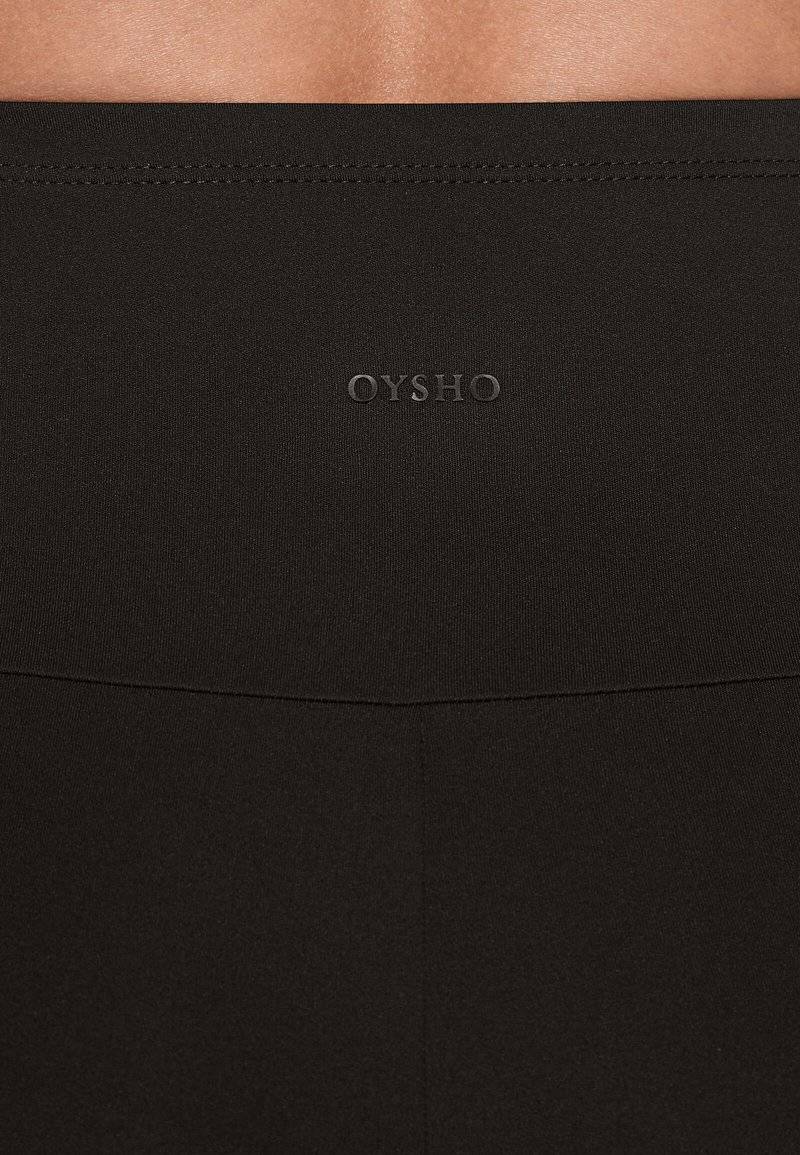 OYSHO OYSHO COMFORTLUX MATERNITY STRAIGHT-LEG - Trousers - black Letzte 2 Tage