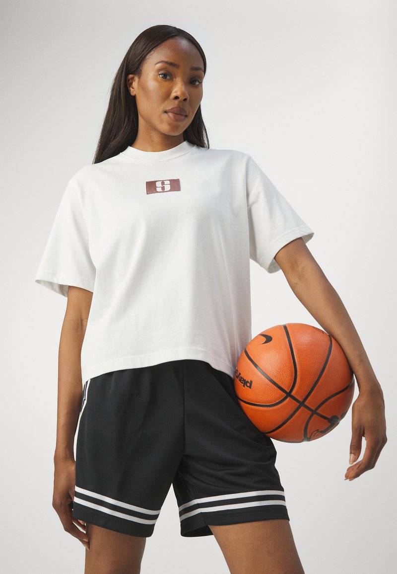 Nike Performance Nike Performance CROSSOVER SHORT - Sports shorts - black black white Letzter Tag