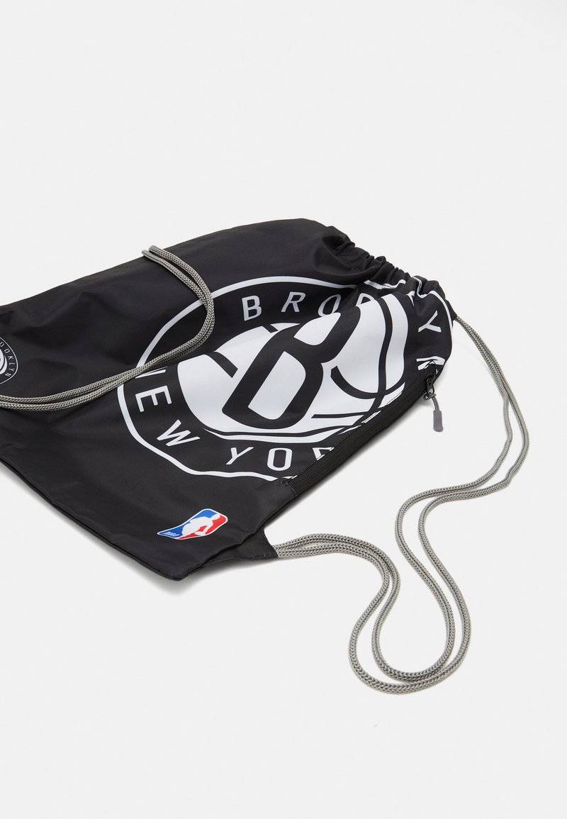 NBA NBA NBA BROOKLYN NETS GYM SACK - Drawstring sports bag - black Nur für heute