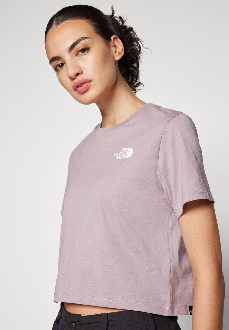 The North Face The North Face SIMPLE DOME - Print T-shirt - purple chalk Bis zu 55% Rabatt