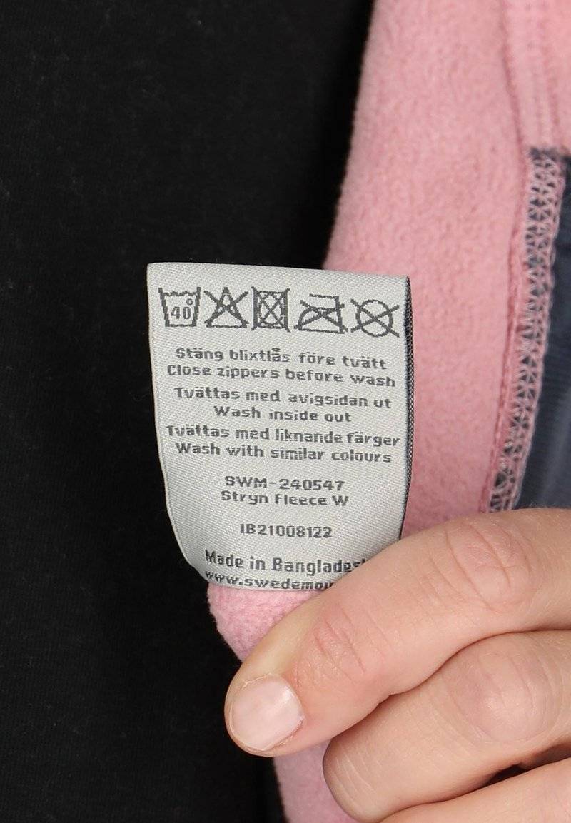 Swedemount Swedemount STRYN - Fleece jacket - dusty rose soft pink Fabrik Onlineshop