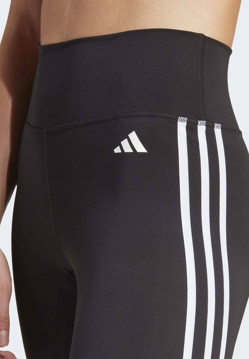 adidas Performance adidas Performance ESSENTIALS 3-STRIPES HIGH-WAISTED 7/8 - Leggings - black Rabatt