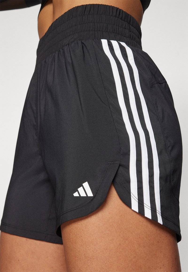 adidas Performance adidas Performance PACER 3-STRIPES WOVEN HIGH-RISE - Sports shorts Muttertagsangebot