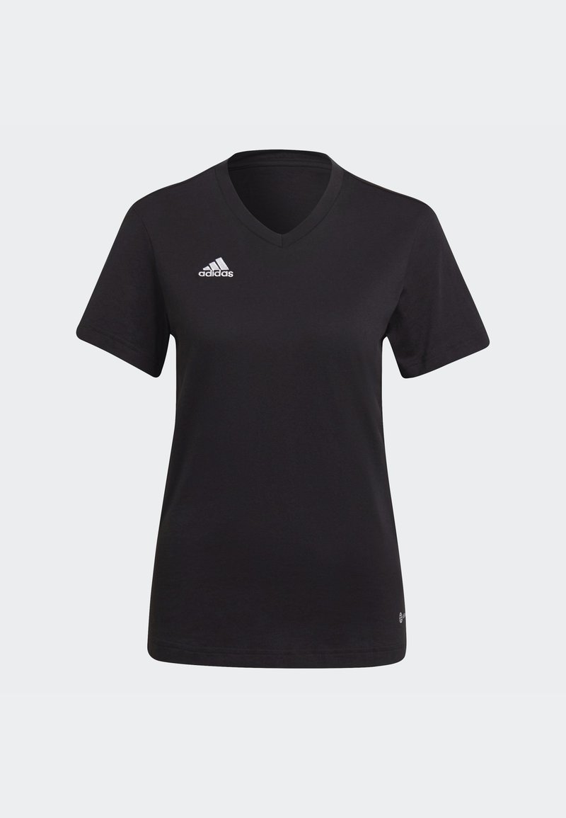 adidas Performance adidas Performance ENTRADA - Basic T-shirt - black Große Rabatte