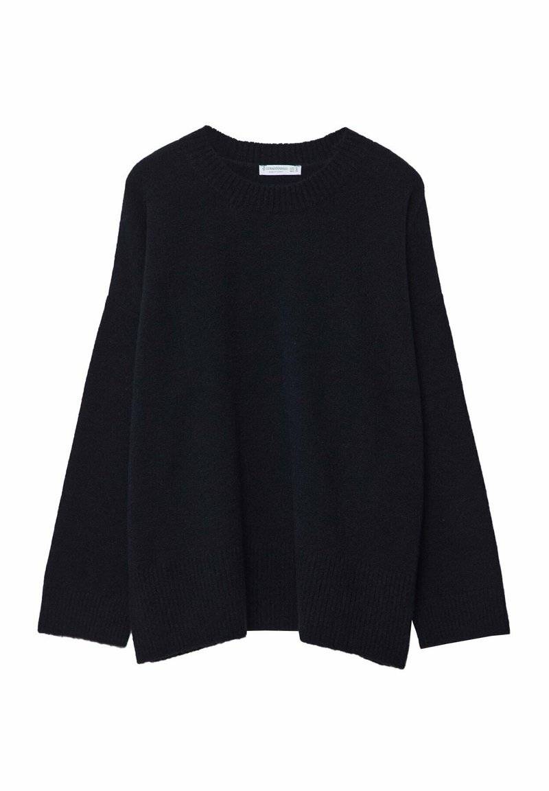 Stradivarius Stradivarius SOFT-TOUCH - Jumper - dark blue Sonderangebot der Fabrik
