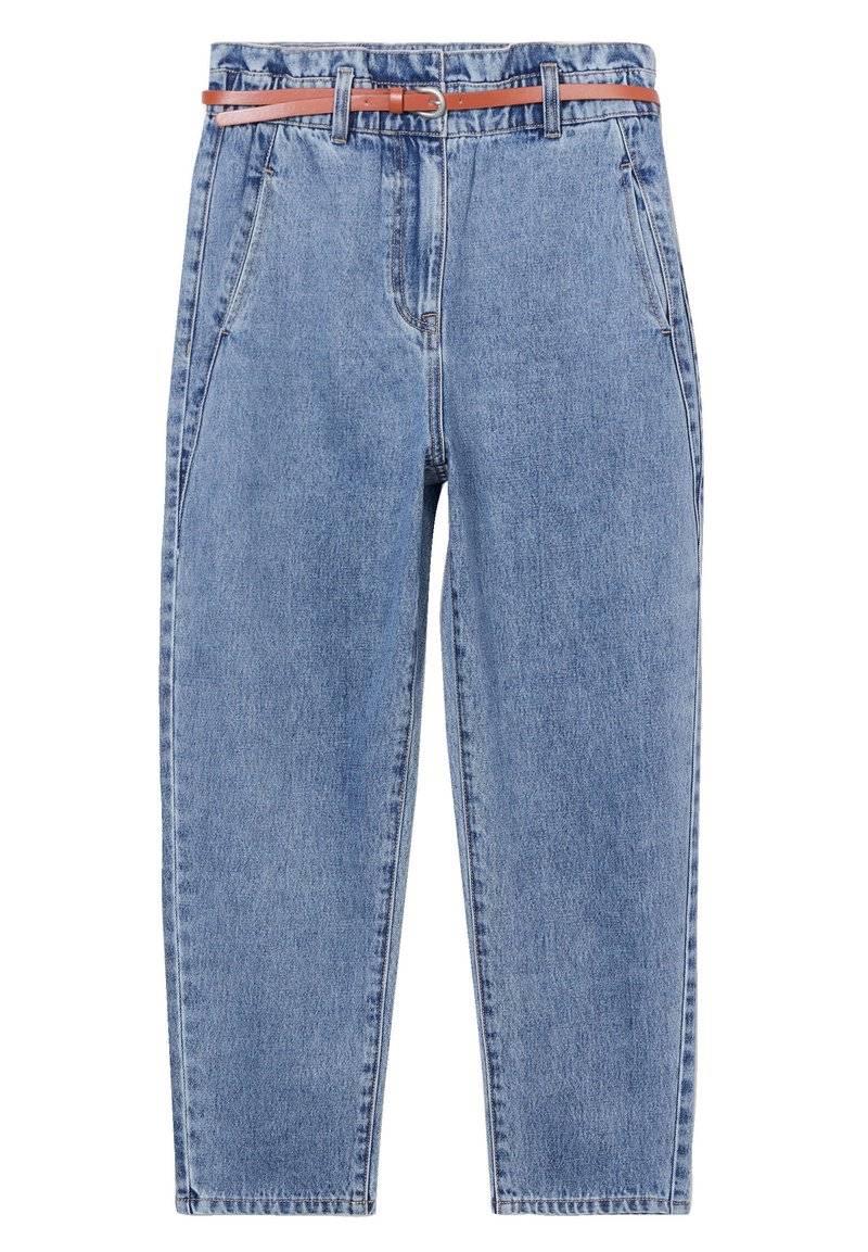 Cache Cache Cache Cache SLOUCHY-MIT GÜRTEL - Jeans Tapered Fit - denim stone Bis zu 55% Rabatt