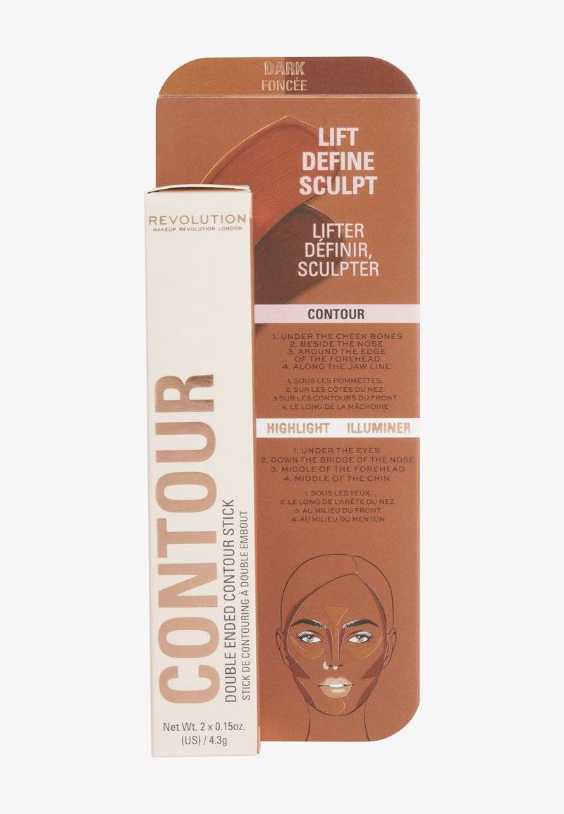 Makeup Revolution Makeup Revolution REVOLUTION FAST BASE CONTOUR STICK - Contouring - dark Super Rabatt
