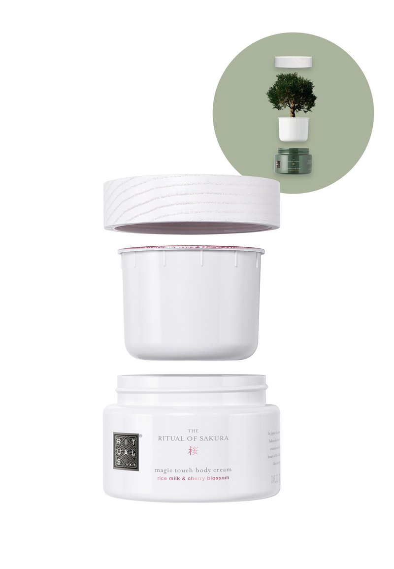 Rituals Rituals BODY CREAM REFILL THE RITUAL OF SAKURA - FLORAL - CHERRY BLOSSOM & RICE MILK - Moisturiser Blitzverkäufe