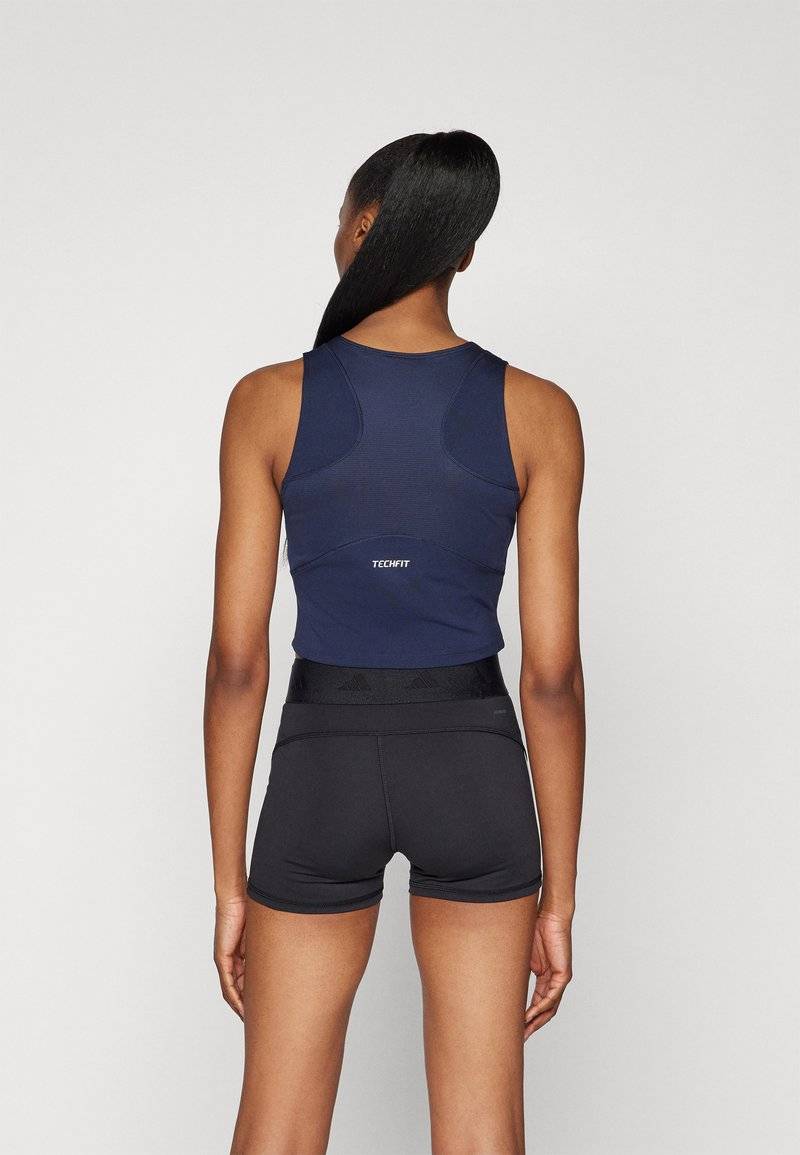 adidas Performance adidas Performance TECHFIT CROPPED - Top - legend ink Versandkostenfrei