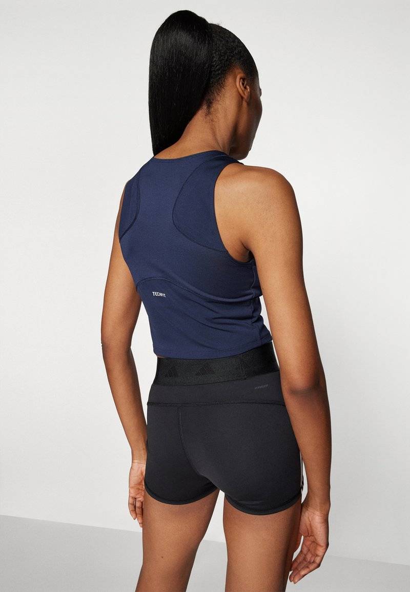 adidas Performance adidas Performance TECHFIT CROPPED - Top - legend ink Versandkostenfrei