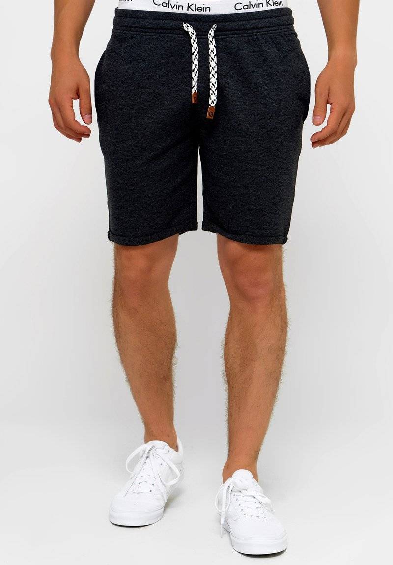 INDICODE JEANS INDICODE JEANS ALDRICH - Shorts - black mix Saisonale Angebote