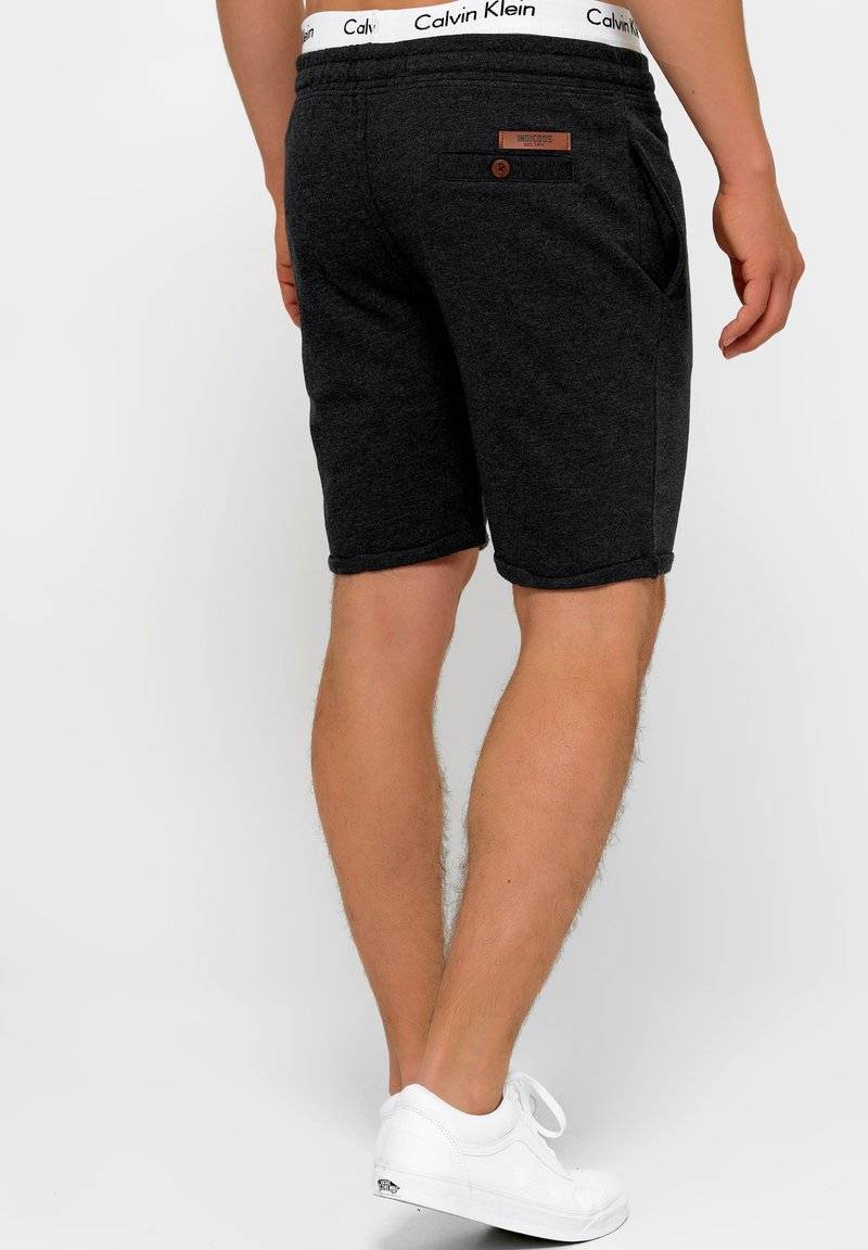 INDICODE JEANS INDICODE JEANS ALDRICH - Shorts - black mix Saisonale Angebote