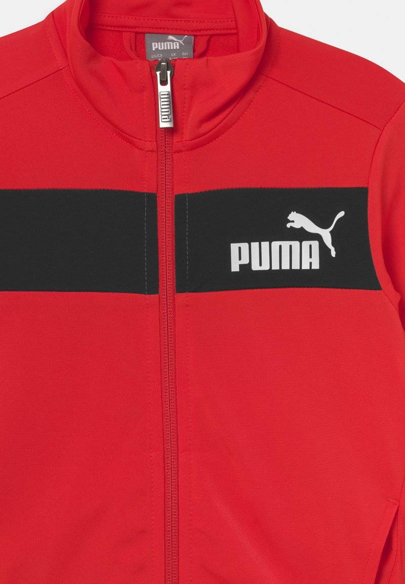 Puma Puma SUIT UNISEX SET - Tracksuit - high risk red Räumungsverkauf