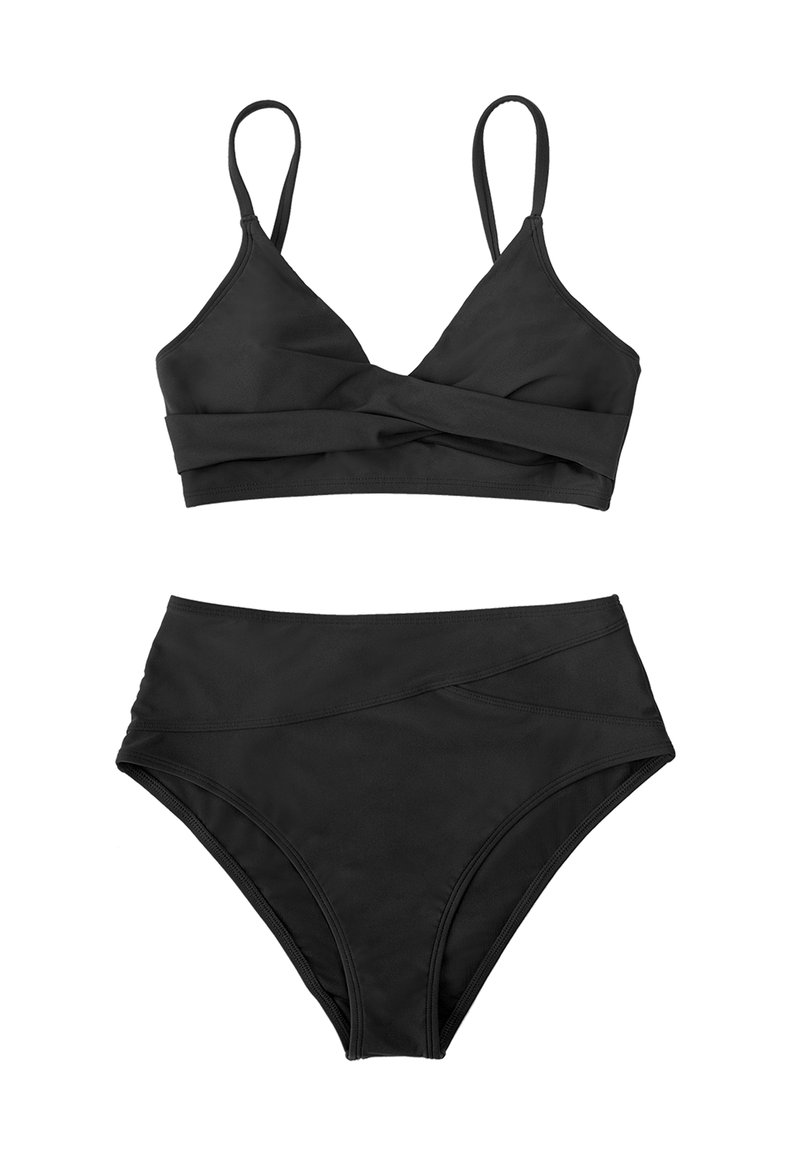 Cupshe Cupshe Bikini - black Sonderangebote