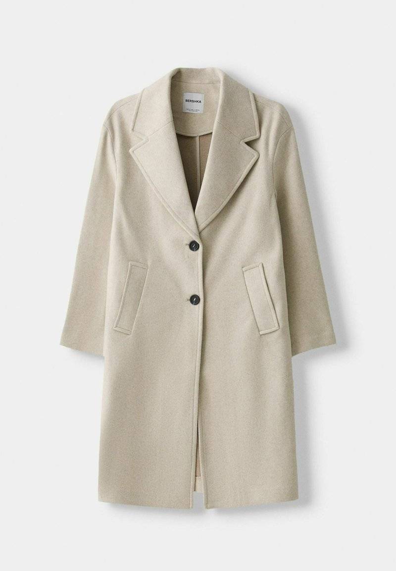 Bershka Bershka SOFT - Classic coat - white Tiefpreis