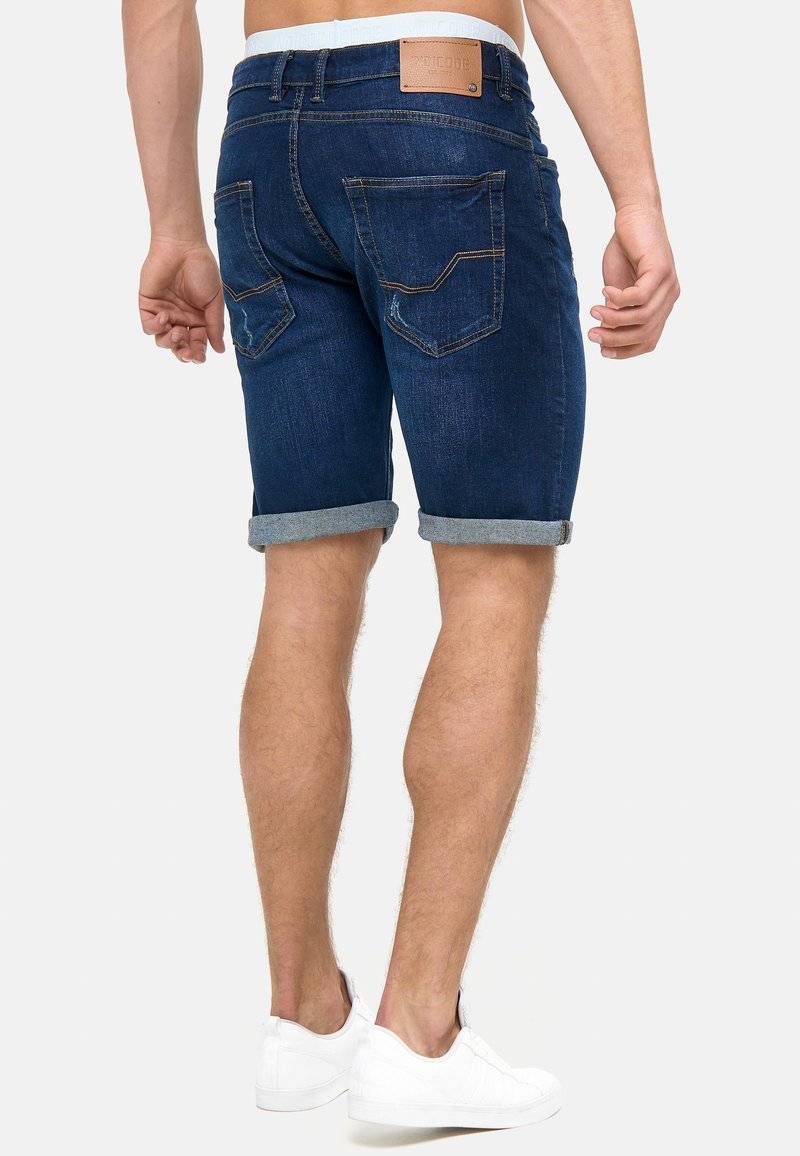 INDICODE JEANS INDICODE JEANS INCADEN - Denim shorts - blau Wochenangebot