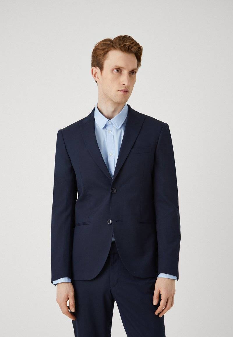 Isaac Dewhirst Isaac Dewhirst BASIC PLAIN SUIT SET - Suit - dark blue Zeitbegrenzte Promotion