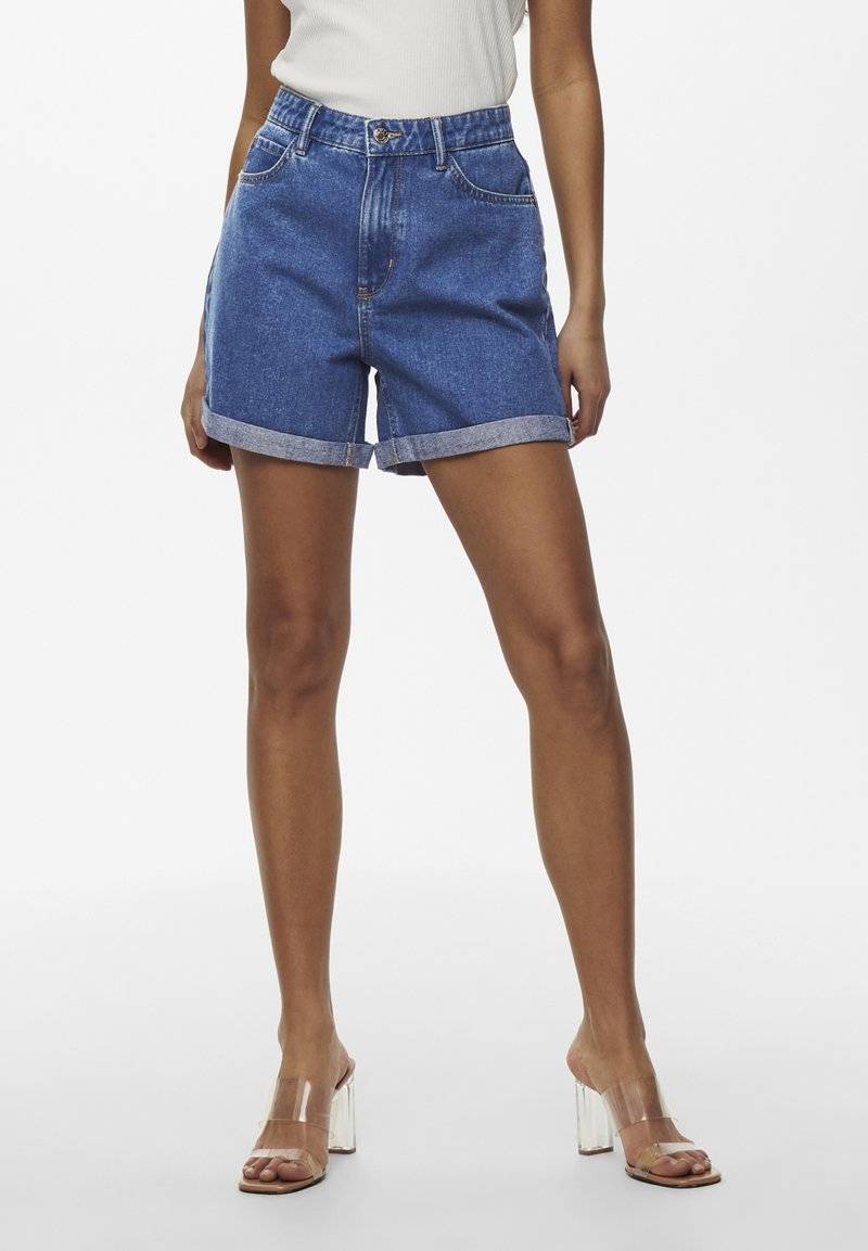 ONLY ONLY LIFE - Denim shorts - medium blue denim Nur für heute